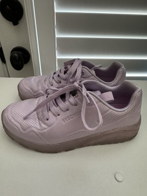 Girls Skechers Purple Platform Sneaker Size 3 