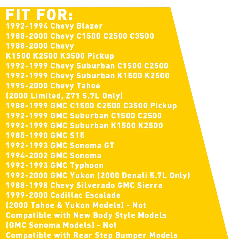 Luzes de placa de matrícula de LED 2* para 1992-1993 GMC Sonoma GT e Typhoon peças automotivas - Imagem 2 de 4