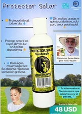 URUCHURTO PROTECTOR SOLAR BASE AGUA