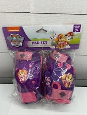 Nickelodeon Paw Patrol Protective Gear Knee, Elbow Pads, Gloves Pink Purple New