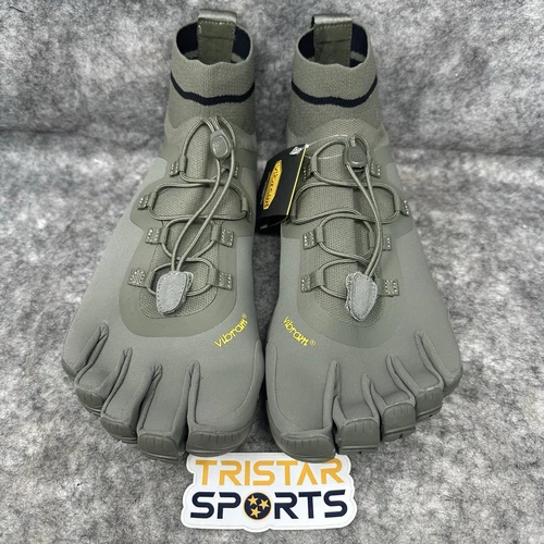 BRANDBLACK V-Street X Vibram 5 Fingers Shoes Mens Size 11 Olive Fivefingers