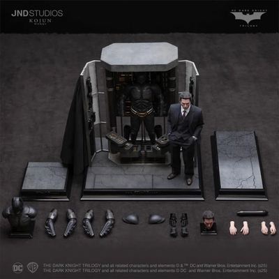 JND Studios & KOJUN WORKS (TYPE C) 1/6 Batman & Bale Action Figure