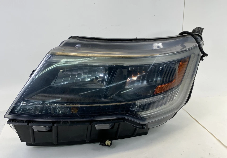 16-19 Ford Explorer Police Interceptor Utility Left Driver Headlight Headlamp Foto 2 de 4
