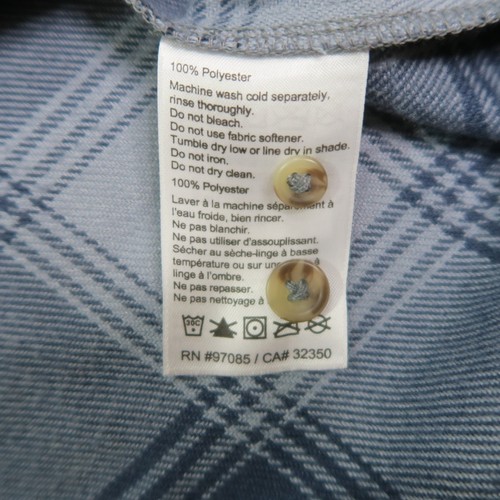 Outdoor Research Shirt Mens Medium Blue Plaid Feedback Flannel Twill Button Up - Picture 6 of 9