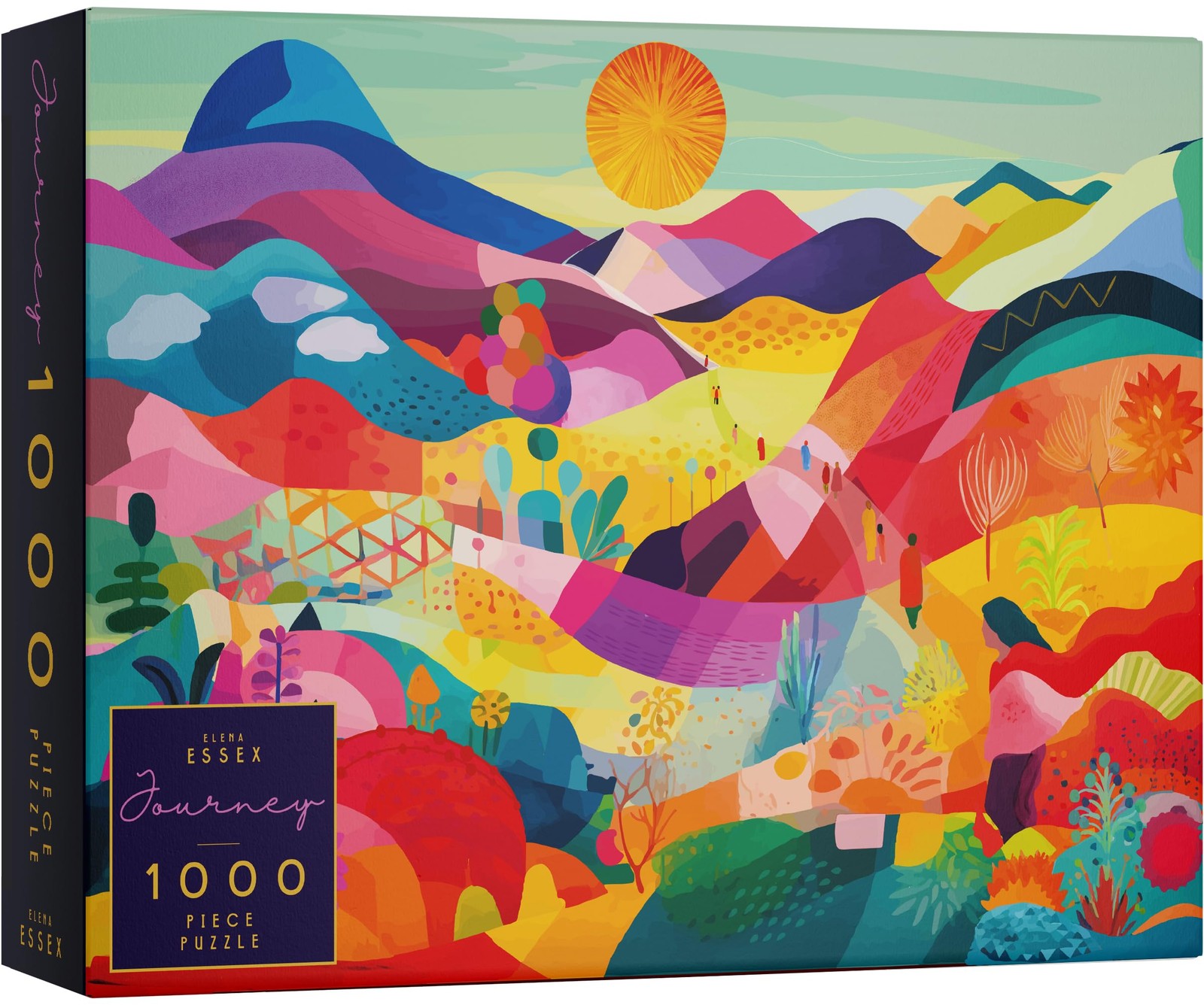 Elena Essex 1000 piece jigsaw puzzles for adults - 70x50cm, Journey