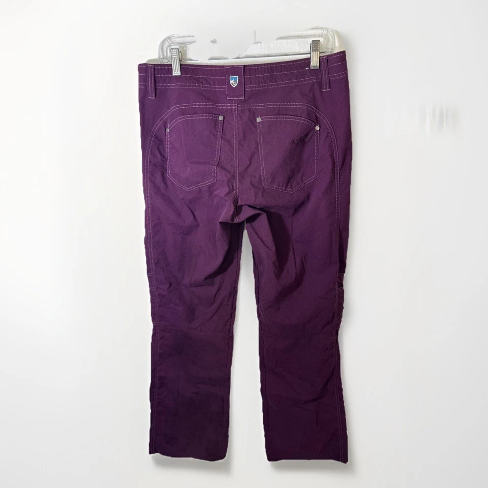 Женские штаны-карго Kuhl для активного отдыха 12 стандартных размеров (34x31) фиолетовые RN 108846 - Изображение 2 из 4