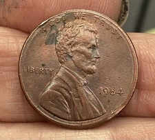 1984 Lincoln Memorial Cent FS #101 Error Variety