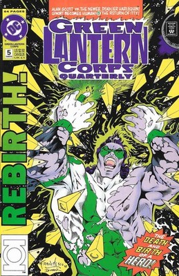 Green Lantern Corps Quarterly #5 FN; DC | G'Nort Alan Scott - w/Bag+Board