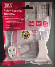 ERA Locking Cable Restrictor Flexible Window/Door Baby Child Proof Safety Lock