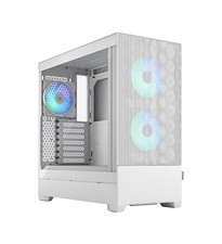 NEW Fractal Design FD-C-POR1A-01 Pop Air RGB Computer Case - White Steel