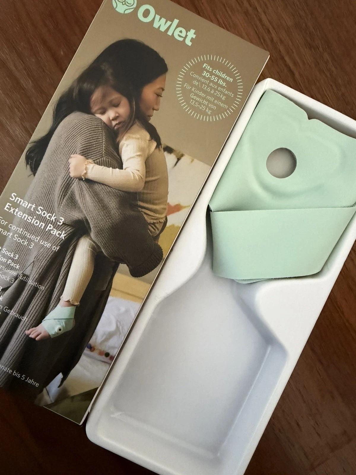 Owlet Dream Smart Sock 3 Extension Pack, Size 3 (18 Months 5 Years)