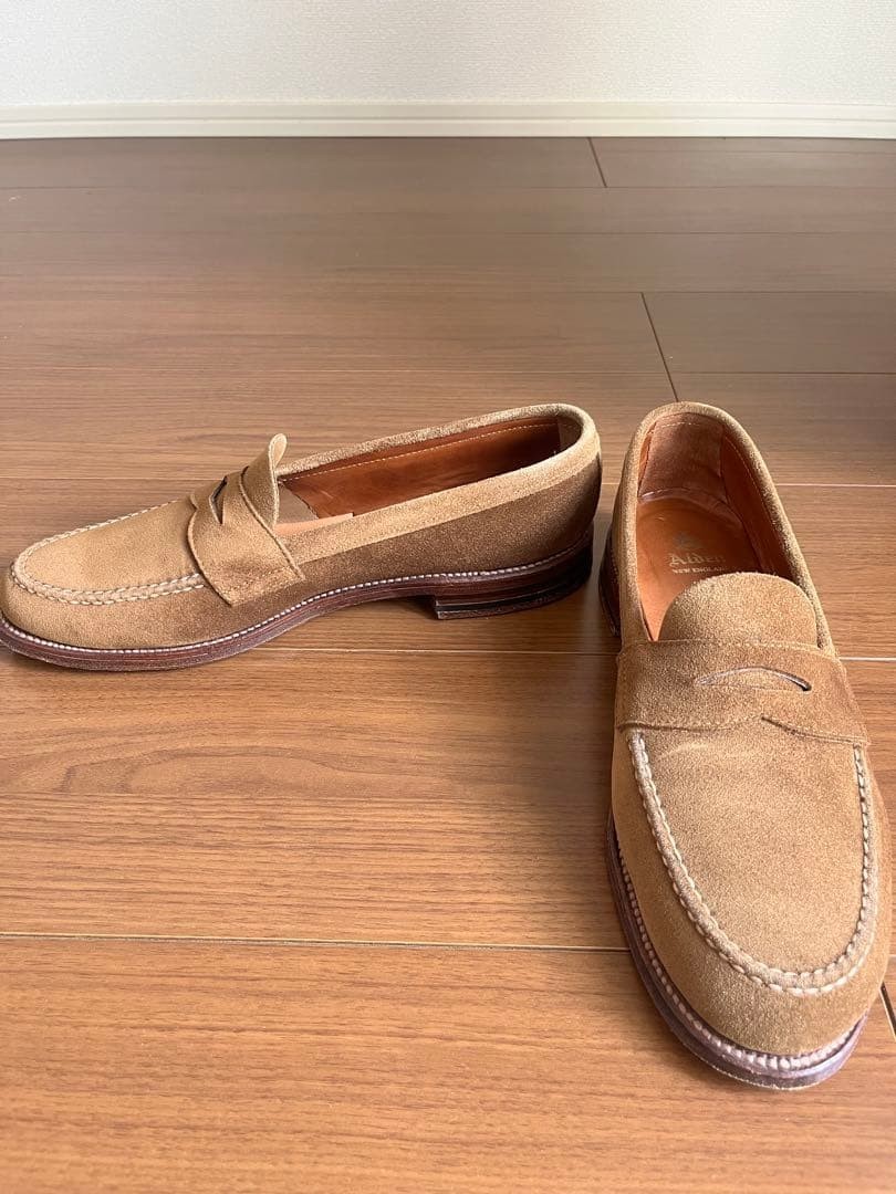 Alden 6243F Snuff Suede LHS / Penny Loafer