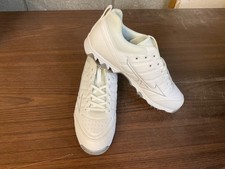 Mizuno All White Metal Baseball Cleats Mens Multiple Sizes NEW