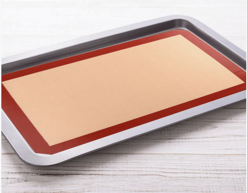 2 Pack Silicone Baking Mat Bakeware Oven Non Stick Cookie Tray Heat Resistant - Picture 7 of 11