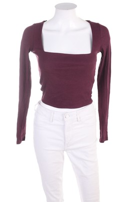 ZARA Longsleeve-Shirt S Lila