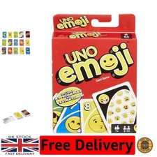 Interactive Uno Emoji Game - 112 Cards for Social Skills and Critical Thinking