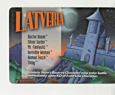 1997 Fleer Marvel Overpower Monumental OverPower  #NNO - Latveria Uncommon