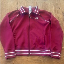 The North Face Girl's Pink Zip-Up Jacket XL