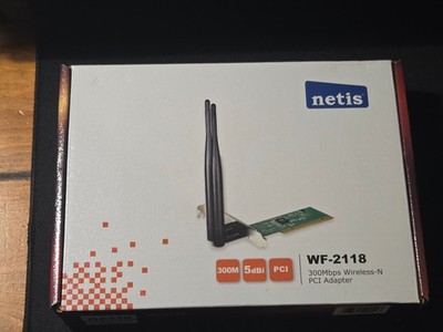 Netis WF-2118 300Mbps Wireless-N PCI Adapter - TESTED