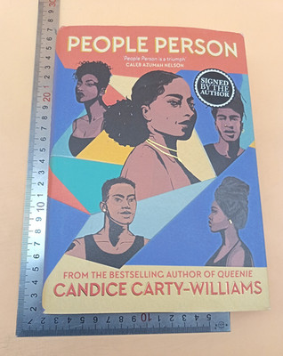People Person Candice Carty-Williams Hardback 1st 2022 Trapeze Books Signed