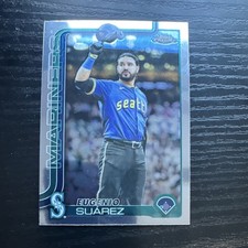 Topps Chrome Update Series Eugenio Suarez Mariners USC125 Baseball Card