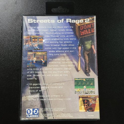 Streets of Rage 2 (Sega Genesis, 1992) Not For Resale Authentic Works CIB - Bild 3 von 11