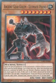 YuGiOh Ancient Gear Golem - Ultimate Pound LDS1-EN085 Common Englisch NM 1st