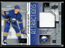 2022-23 Upper Deck Premier Attractions Jersey #PA-RD Rasmus Dahlin 77/99
