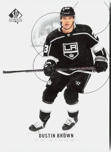 2020 SP Authentic Dustin Brown #82 card