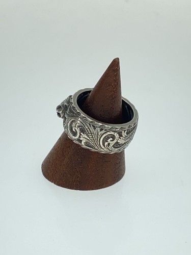 GUCCI ring SV925 size 15 Silver mens Used - Picture 2 of 4