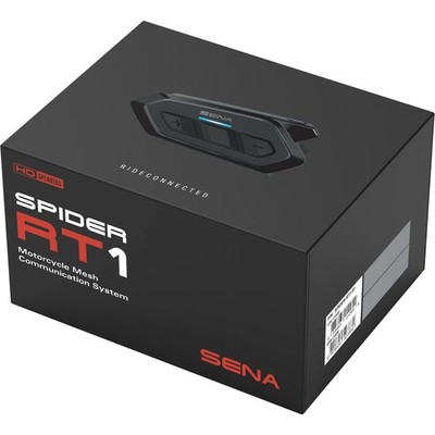 Sena Spider RT1 Motorrad Mesh Kommunikationssystem Schwarz