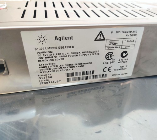 Agilent G1379A Micro Vacuum Degasser Power Supply w Power Switch. Working. - Picture 7 of 12