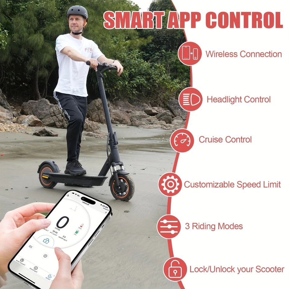 Secondhand 350W 8,5" E-Scooter – APP-, 20km/h, NO ABE, E-Scooter Elektroroller - Bild 4 von 4