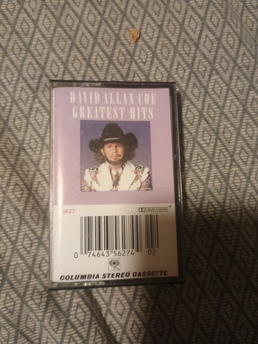 David Allen Coe Greatest Hits Cassette Tape. (1974-1978)