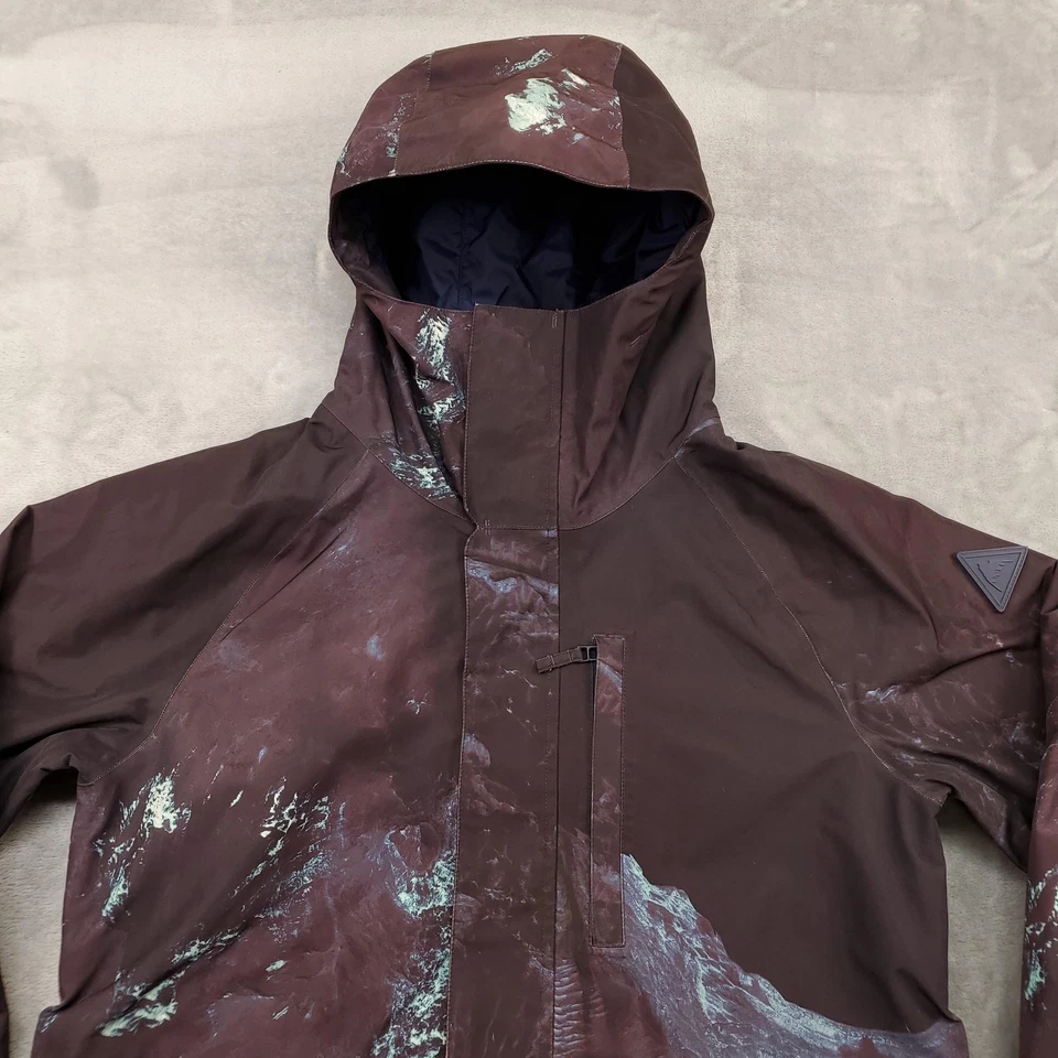 Chaqueta de Snowboard Radial Burton GORE-TEX Para Hombre Pequeña Thermolite 149931 Con Capucha Foto 3 de 4