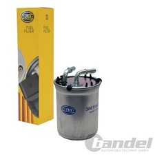 HELLA KRAFTSTOFFFILTER passend für AUDI A1 SEAT IBIZA TOLEDO SKODA FABIA RAPID