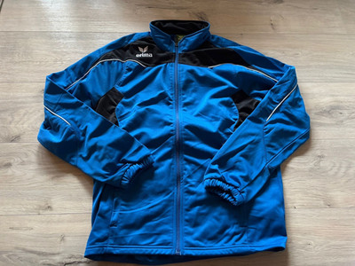 Erima Herren Trainingsjacke Shooter, blau, 102121, Gr. 6/M