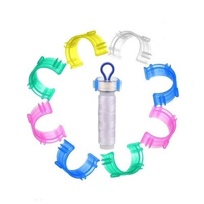 20 Pcs Bobbin Holder Clips Bobbin Clamps Holders Spool Huggers Thread Holders