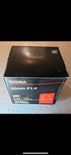 [COME NUOVO++] Obiettivo Sigma AF 30mm f/1.4 EX DC per Sony Minolta attacco A dal GIAPPONE