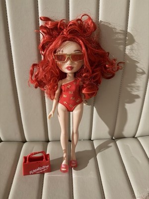 Rainbow High Ruby Anderson - Red Swim & Style Fashion Redhead Swimsuit Doll 11 