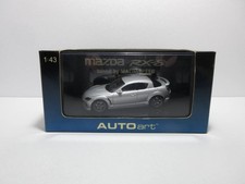 1/43 AutoArt Mazda RX-8 Tuned by Mazdaspeed (Silver Metallic) Diecast model JDM