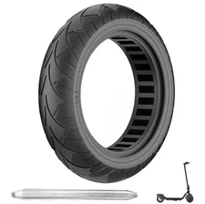 10x2.5 Solid Scooter Tire 60/70-6.5 Tubeless Type Replacement for ...