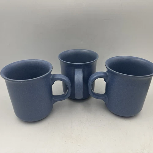 3 Dansk (Portugal) MESA SKY BLUE D-Handle Mugs