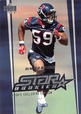 2006 Upper Deck Star Rookies DeMeco Ryans #242 (RC) Houston Texans NFL Football