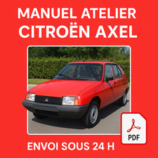 Manuel Atelier Citroën Axel 1986-1990 Revue Technique Français RTA CD PDF