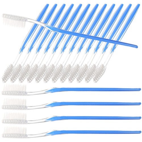 Set Spazzolini da Viaggio Monouso 50pz Setole Morbide Spazzolini da Campeggio - Foto 11 di 12