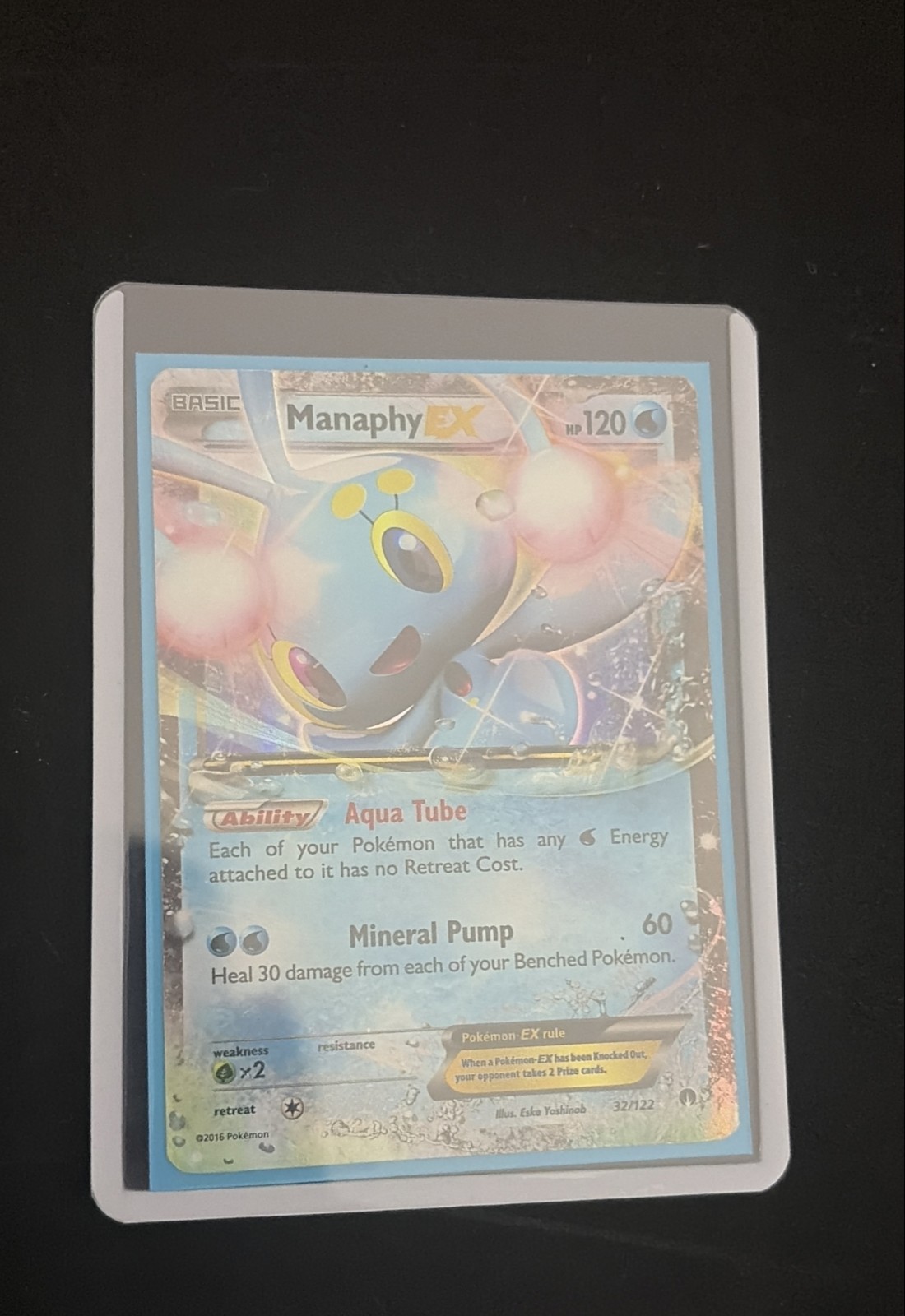 Manaphy EX 32/122 Breakpoint Holo