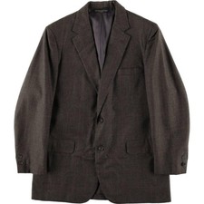 Vintage 80s Brooks Brothers 346 Plaid Tailored Jacket Mens M Ages 14