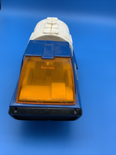 Vintage Structo Speedway Water Tank Truck Steel Made In USA Slant Nose 70s Blue - Picture 4 of 14