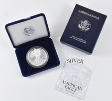 1994-P American Silver Eagle PROOF 1 Oz Silver - Coin & Box & COA
